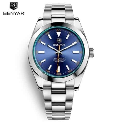 Benyar BY-5176 TOP BRAND LUXURY MEN WATCHES AUTOMATIC MECHANICAL WATCH MEN BUSINESS WATERPROOF WRISTWATCH