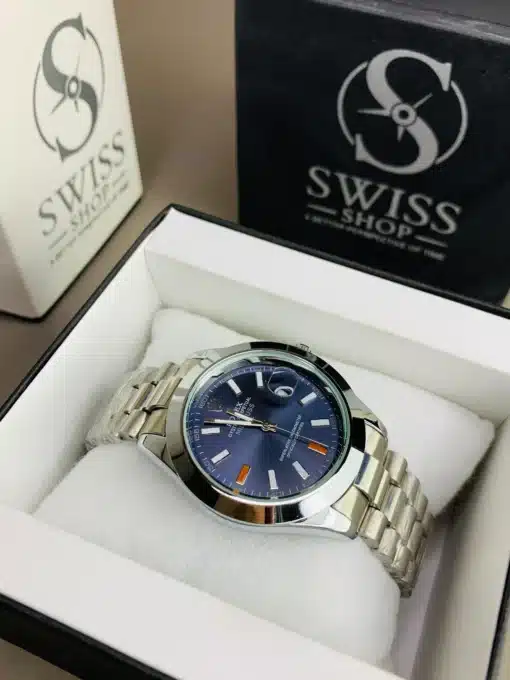 Milgauss DARK BLUE DIAL WITH SILVER CHAIN - Image 3