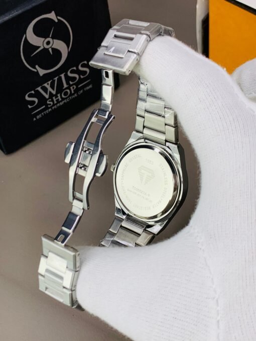 PRX White Dial Silver Chain Watch - Image 5