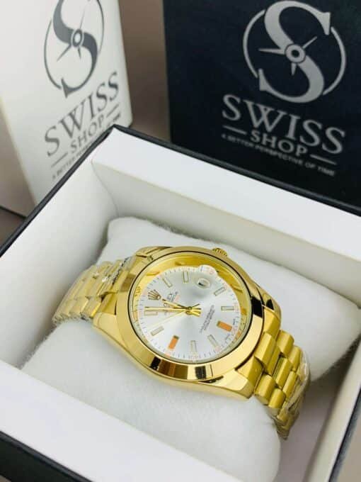 Milgauss White Dial Golden Chain - Image 2