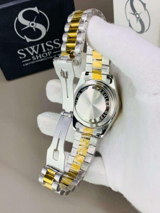 Milgauss White Dial With Silver And Golden Chain - Image 5