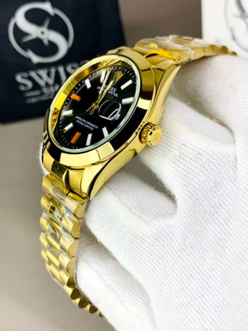 Milgauss Black Dial Golden Chain - Image 3