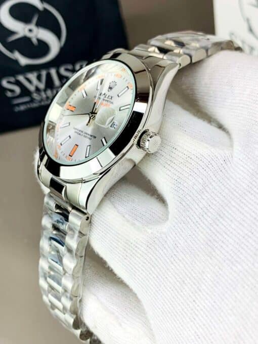 Milgauss WHITE DIAL SILVER CHAIN - Image 2